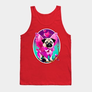 Cupid Pug! Tank Top